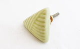 Ceramic mint green vintage style 4cm door knob D11